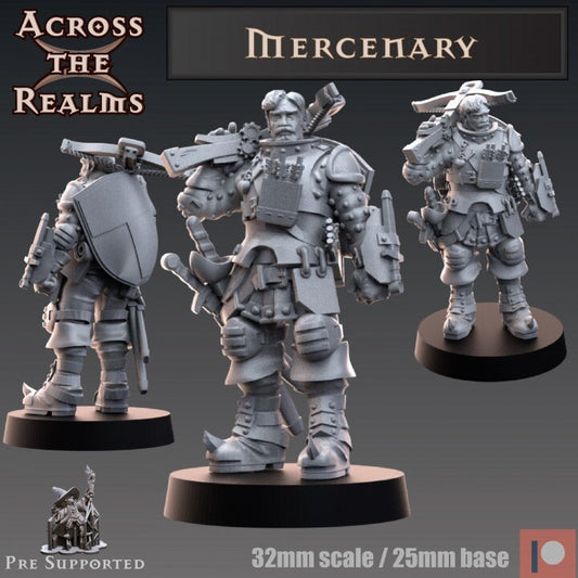 Mercenary - Across the Realms 32mm