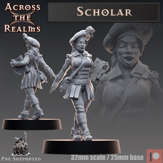 Scholar - Across the Realms 32mm