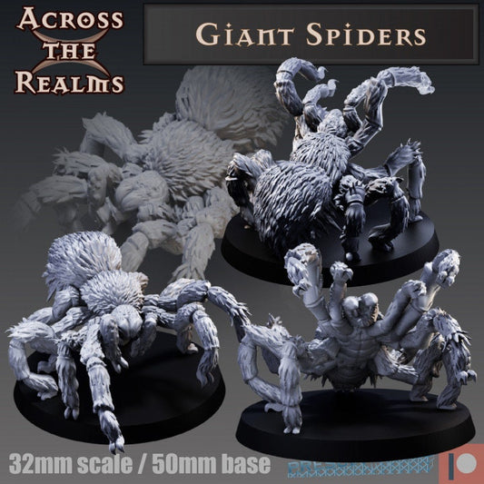 Giant Spiders - Oddballs - Across the Realms 32mm