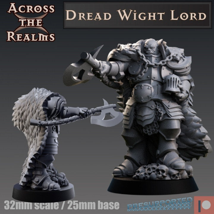 Dread Wight Lord - Across the Realms 32mm