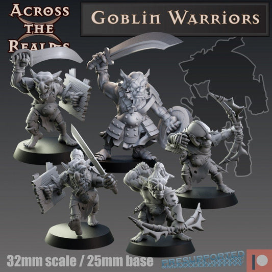 Goblin Warriors - Across the Realms 32mm