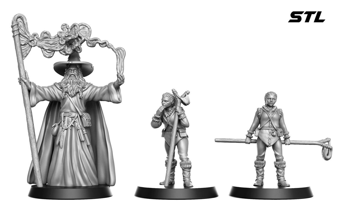 Wizard with friends - Rnestudio 32mm