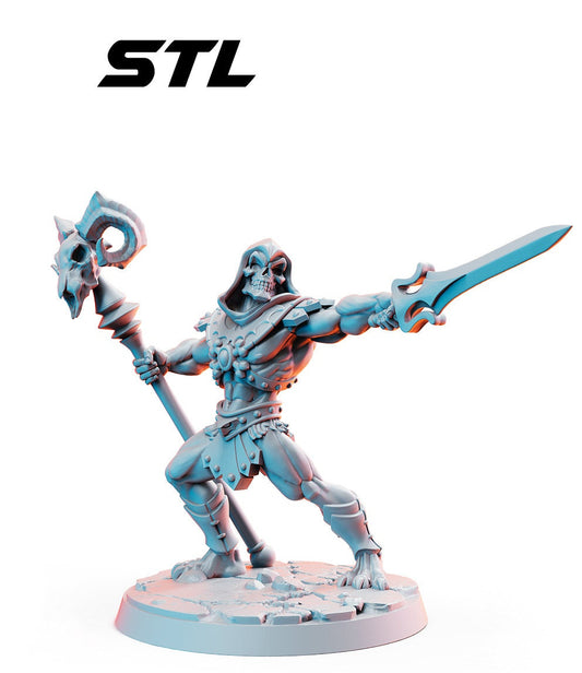 Skeletor - Rnestudio 32mm