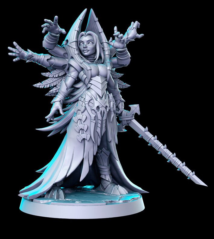 Kujla Priestess 6 arms - Rnestudio 32mm