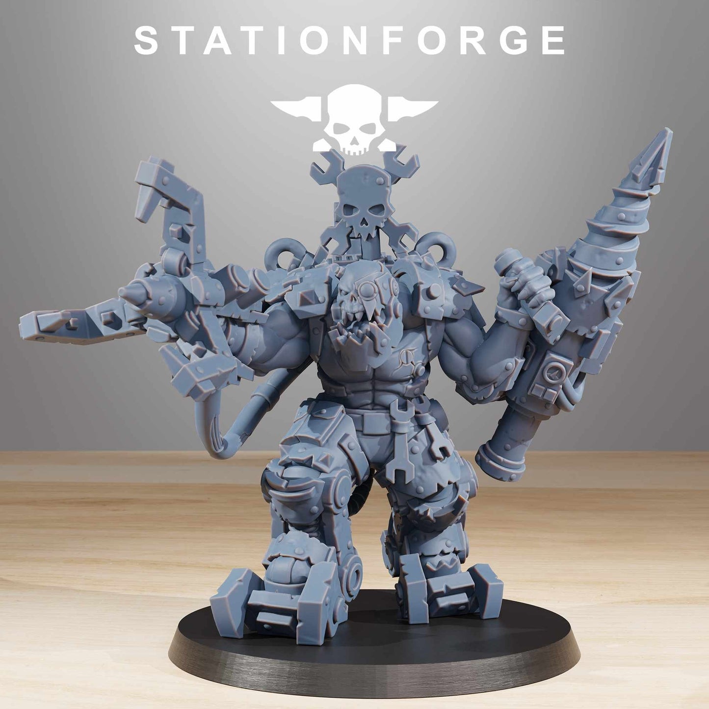 Orkaz Exo Boss ver.A - StationForge - 28mm