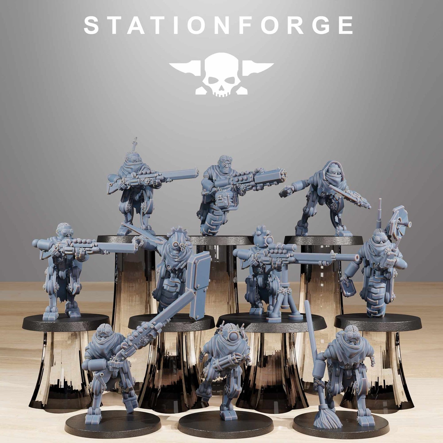 Scavenger Halflings - StationForge - 28mm