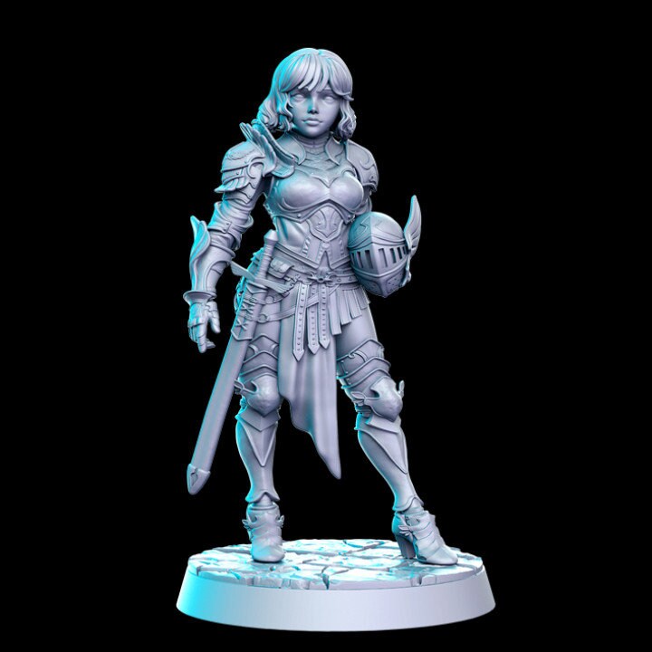 Svanielle, Captain of the Guard - Rnestudio 32mm