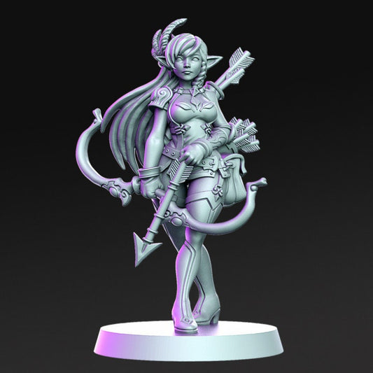 Elaina - Female Elf Archer - Rnestudio 32mm