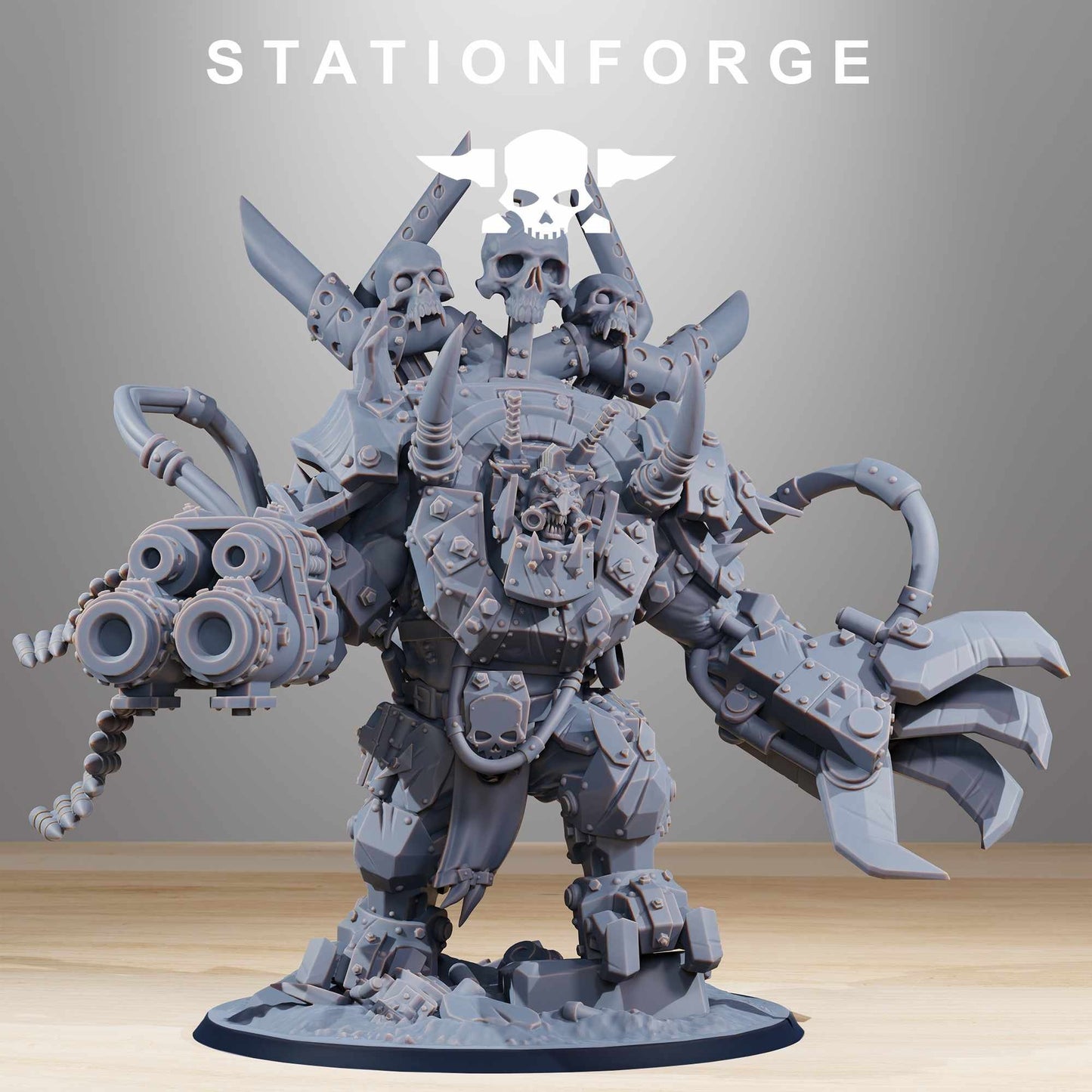 Orkaz Troll Boss vers.A - StationForge - 28mm