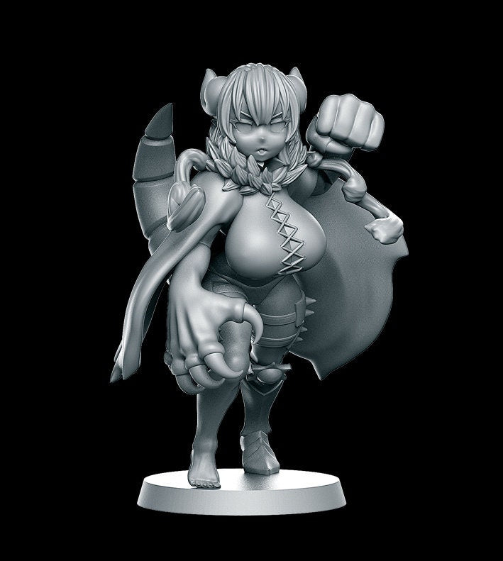 Slaughters Team Iruru Anime - Fantasy Football - Rnestudio 32mm