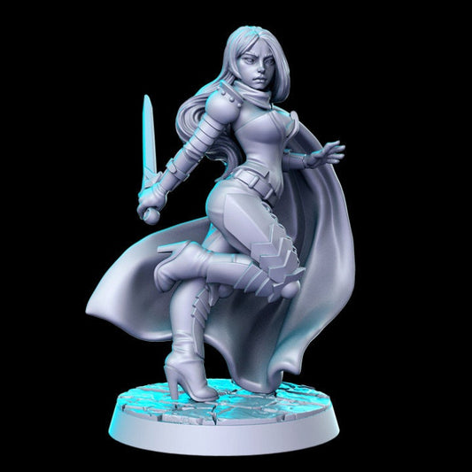 Delia The Swift (Female Assassin) - Rnestudio 32mm