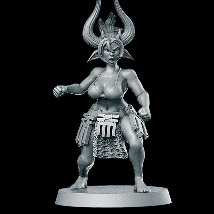 Demons Team Bloodletter 3 - Fantasy Football - Rnestudio 32mm