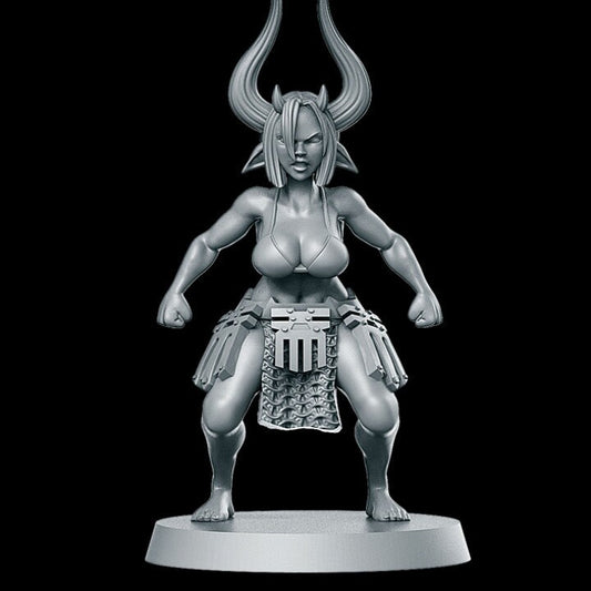 Demons Team Bloodletter 1 - Fantasy Football - Rnestudio 32mm