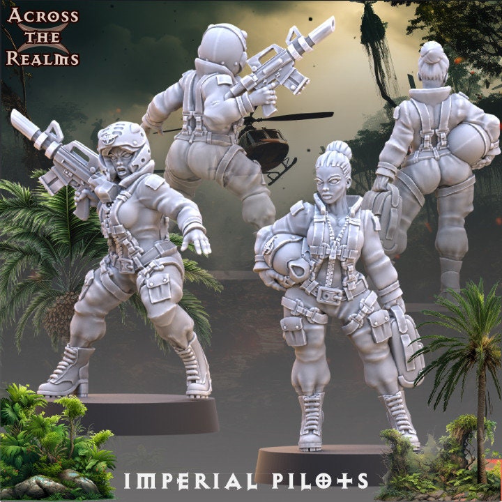 Imperial Pilots - Across the Realms 32mm