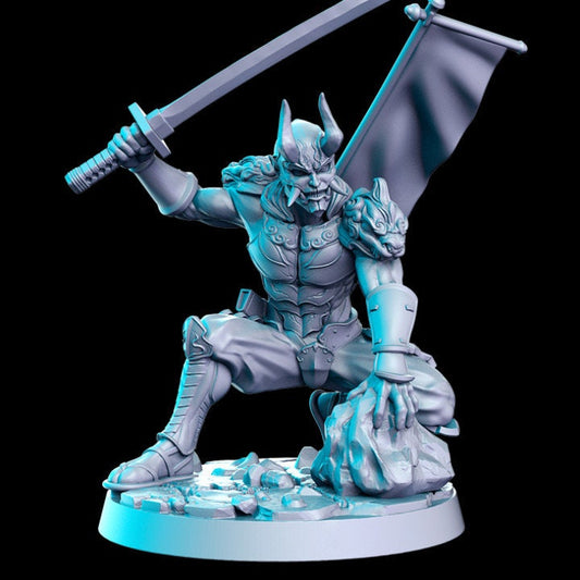 Yoshinobu (Demonic Samurai) - Rnestudio 32mm