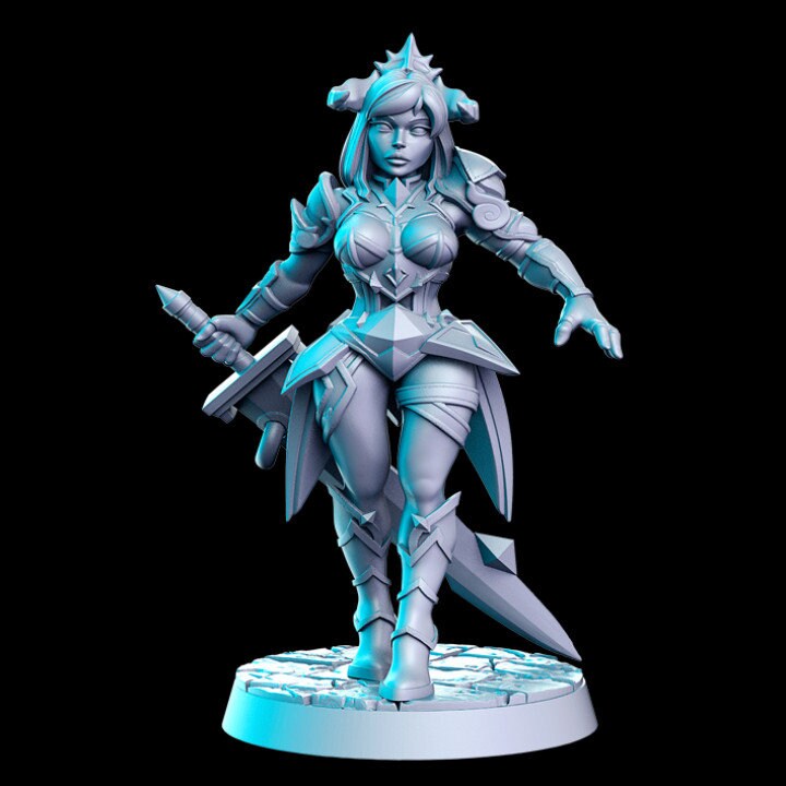 Varuna (Female Knight) - Rnestudio 32mm