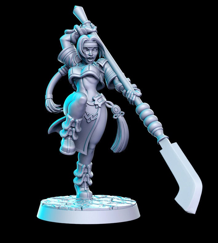 Nami Sung (Asian Glaive Fighter) - Rnestudio 32mm