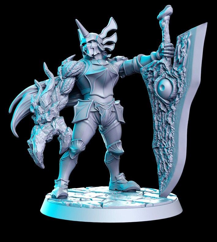 Ephialtes (Demonic Armored Knight) - Rnestudio 32mm