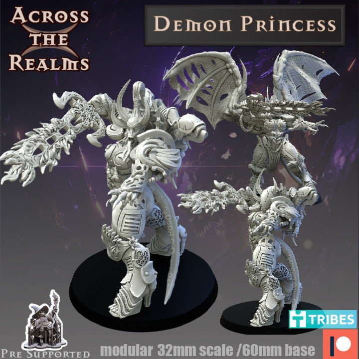 Demon Princess - Across the Realms 32mm