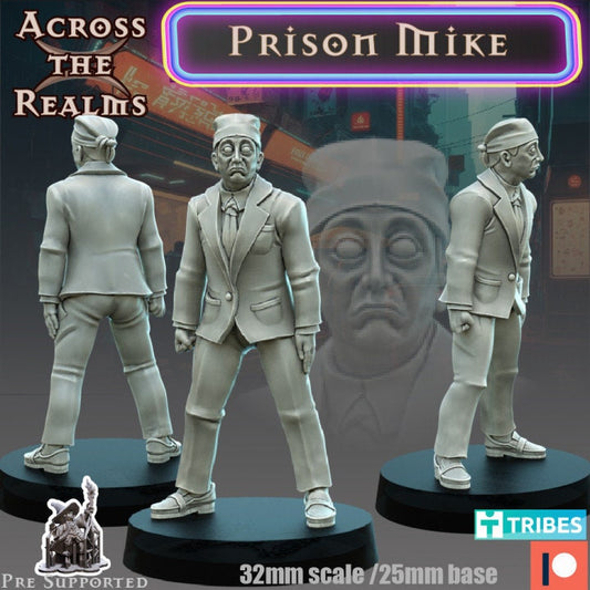 Prison Mike - Across the Realms 32mm