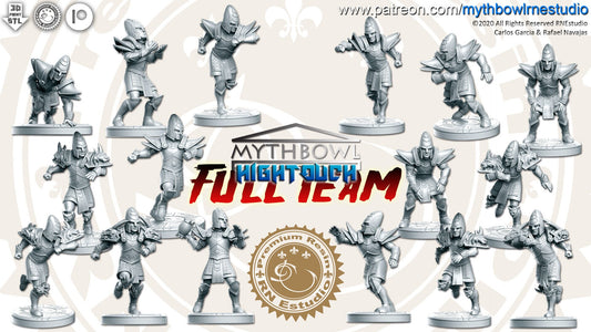 Hightouch Team 16 Fantasy Football miniatures - Rnestudio 32mm