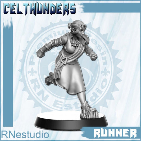 09 Runner Celthunders - Fantasy Football - Rnestudio 32mm