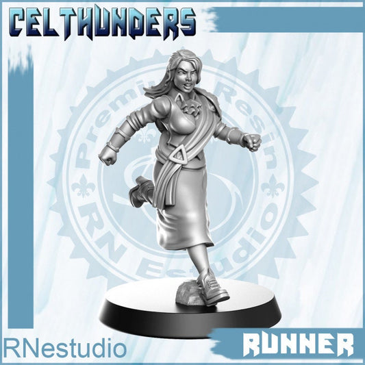 08 Runner Celthunders - Fantasy Football - Rnestudio 32mm