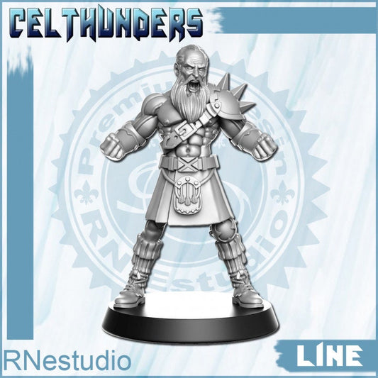 04 Line Celthunders - Fantasy Football - Rnestudio 32mm