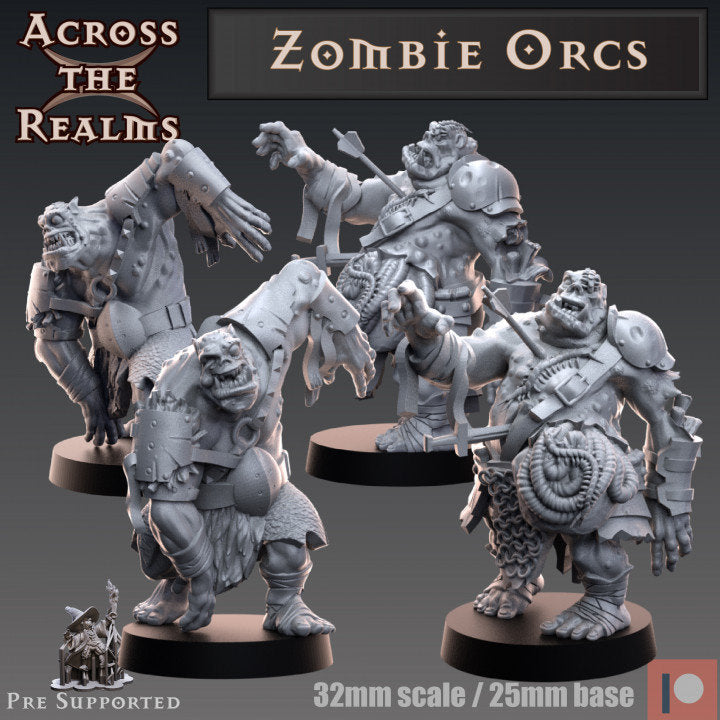 Orc Zombies - Across the Realms 32mm