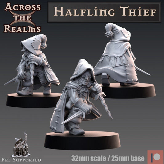 Halfling Thief - Across the Realms 32mm