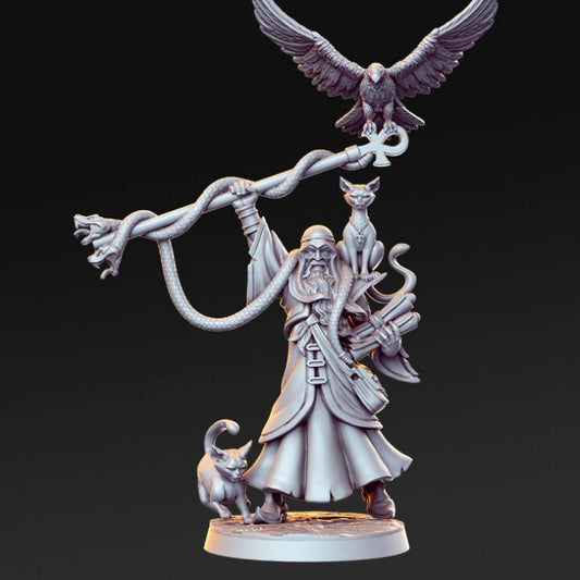 Sethos - Egyptian god - Rnestudio 32mm