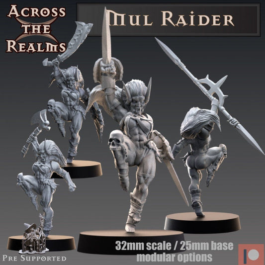 Mul Raider - Across the Realms 32mm