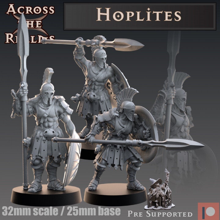 Hoplites - Across the Realms 32mm