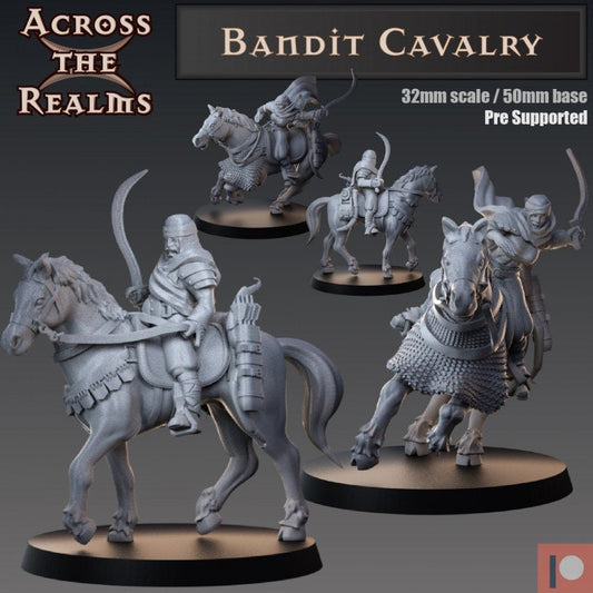 Bandit Cavalry - Across the Realms 32mm