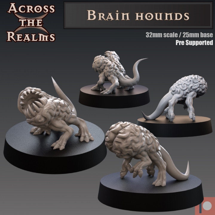 Brain Hounds - Across the Realms 32mm