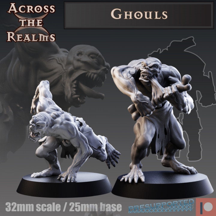 Ghouls - Across the Realms 32mm