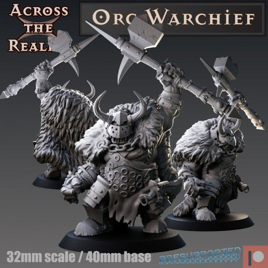 Orc Warchief - Across the Realms 32mm