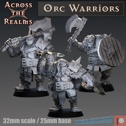 Orc Warriors - Across the Realms 32mm