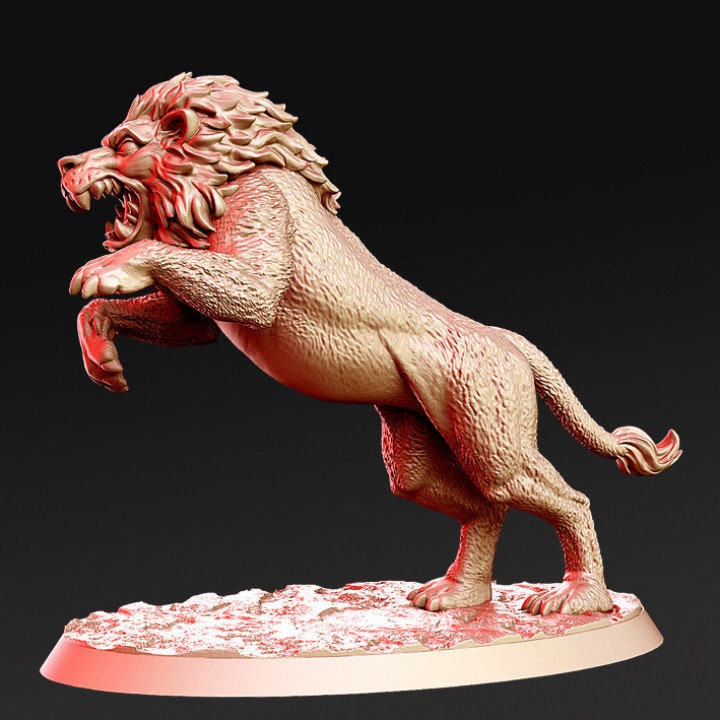 Raios- Lion Gladiator - Rnestudio 32mm