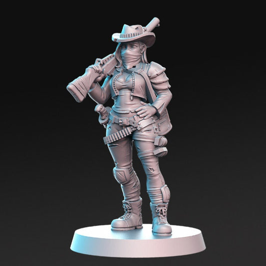 Lonewolf - From Wasteland - Rnestudio 32mm