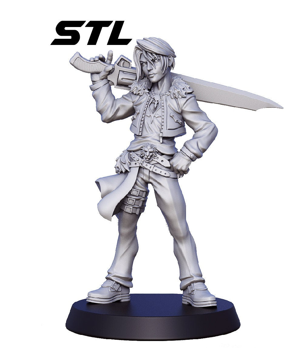 Squall Leonhart - Rnestudio 32mm