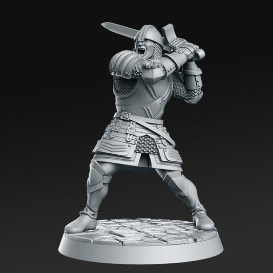 Rodrick - Male Swordsman - Rnestudio 32mm