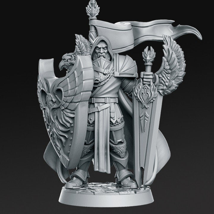 Grimvald - Lord Paladin - Rnestudio 32mm