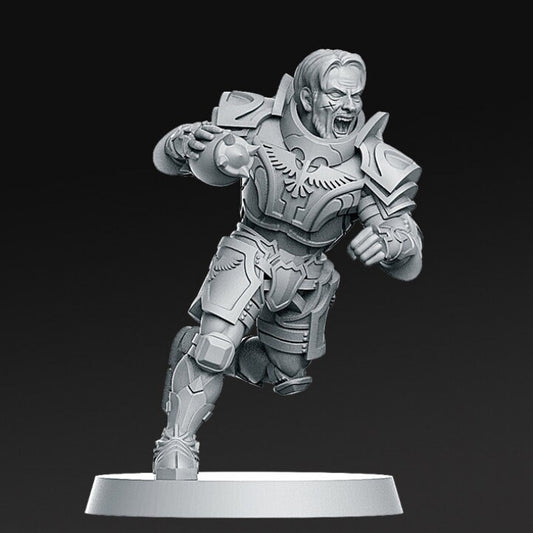 04 human runer - Fantasy Football - Rnestudio 32mm