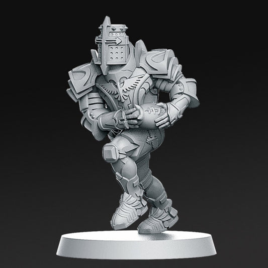 03 human runer - Fantasy Football - Rnestudio 32mm