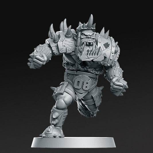 08 Orc Blitzer - Fantasy Football - Rnestudio 32mm