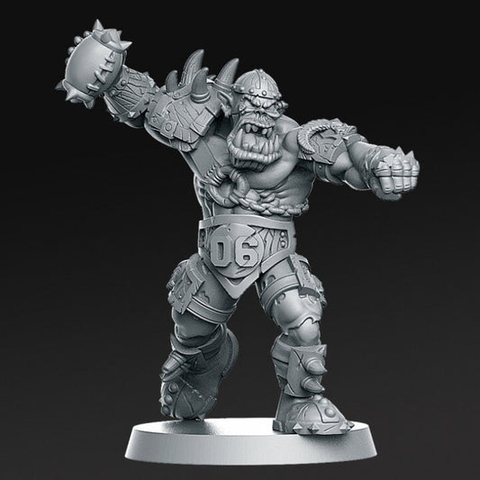 06 Orc Thrower - Fantasy Football - Rnestudio 32mm