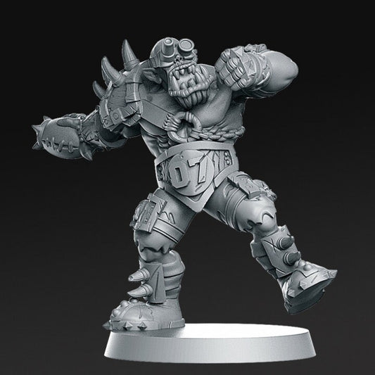 07 Orc Thrower - Fantasy Football - Rnestudio 32mm