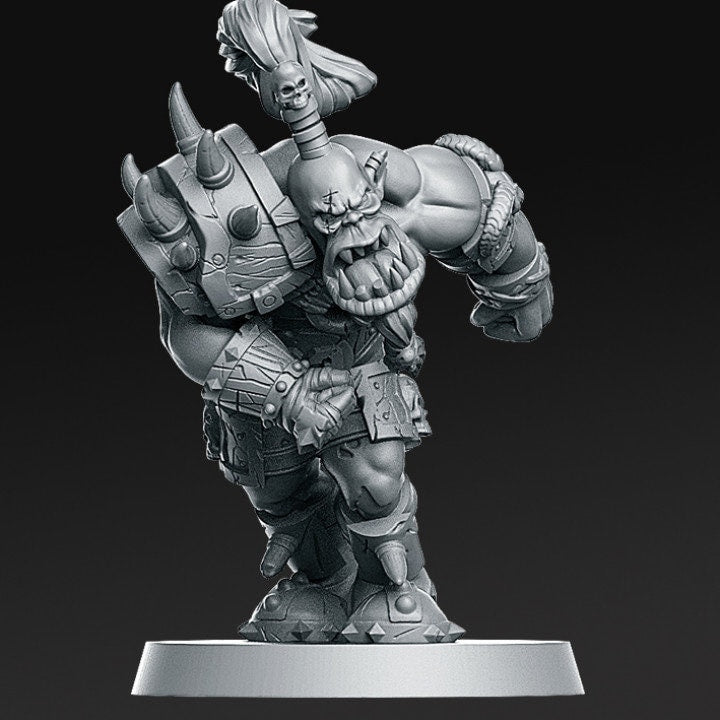 03 Orc Line - Fantasy Football - Rnestudio 32mm