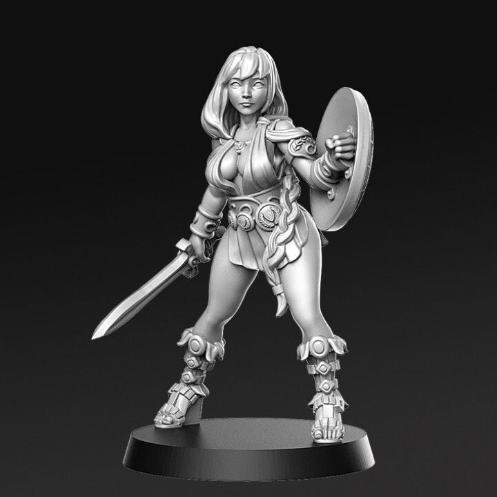 Artemisa - Greek Warrior - Rnestudio 32mm